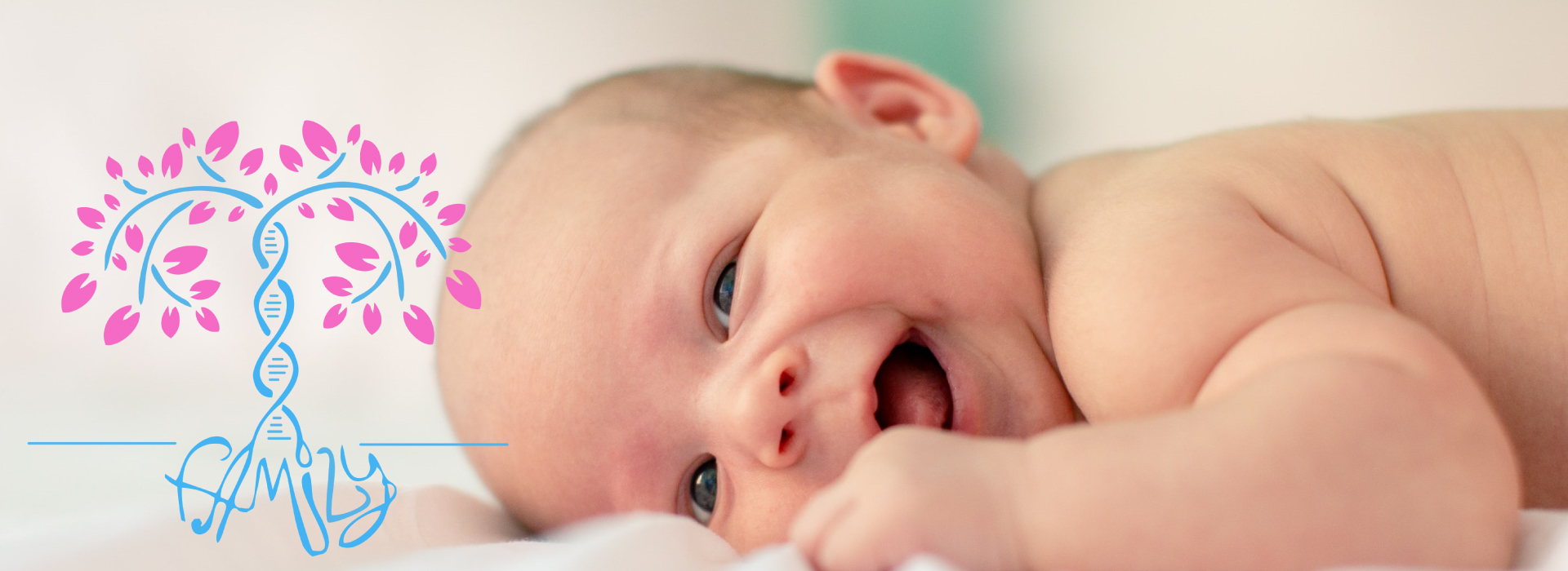 gonimon logo newborn laughing